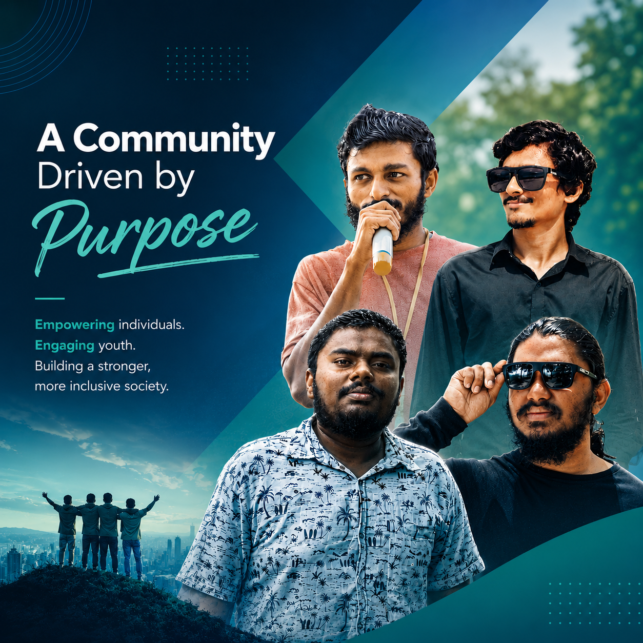 JEN Association community members — A Community Driven by Purpose